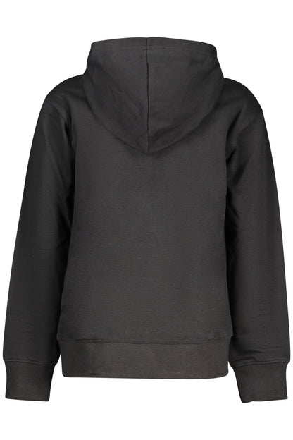 JORDAN KIDS' BLACK ZIP-UP SWEATSHIRT