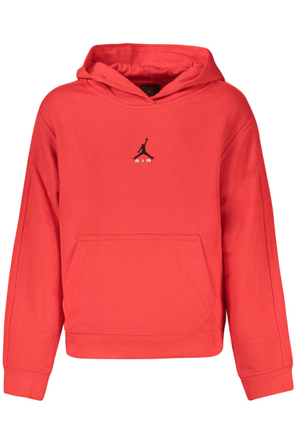 SWEAT-SHIRT ROUGE JORDAN À FERMETURE ÉCLAIR POUR ENFANTS