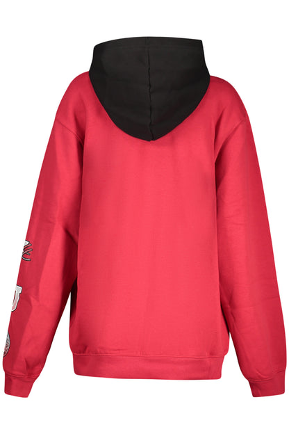 JORDAN RED ZIP-UP SWEATSHIRT FOR KIDS