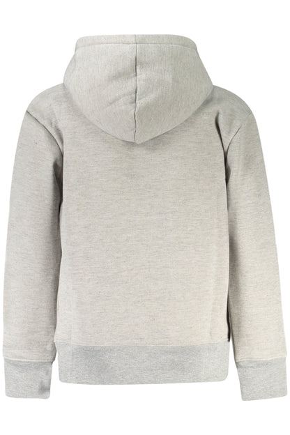 JORDAN MEN'S GRAY ZIP-UP SWEATSHIRT