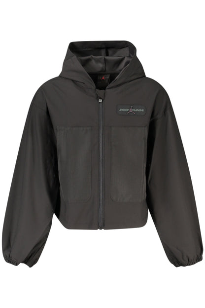 JORDAN JACKET FOR GIRLS, BLACK