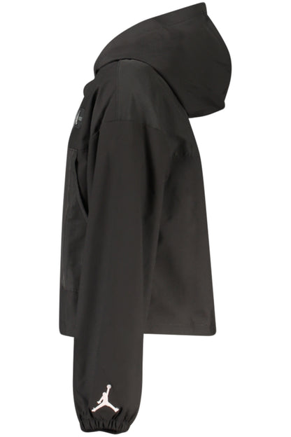 JORDAN JACKET FOR GIRLS, BLACK