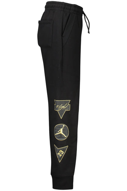 JORDAN MEN'S BLACK LONG TRACKSUIT PANTS