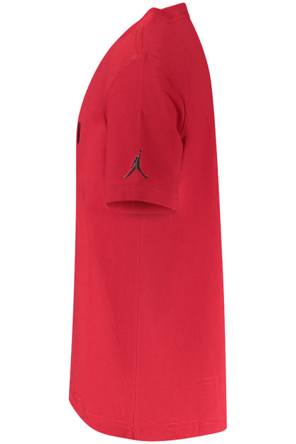 JORDAN RED SHORT-SLEEVE T-SHIRT FOR KIDS