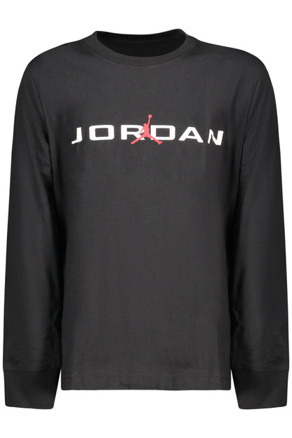 JORDAN LONG-SLEEVED T-SHIRT FOR KIDS, BLACK