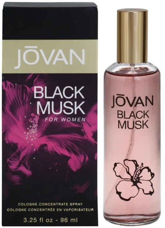 Jovan Musk Black para mujer Eau de Cologne 96 ml