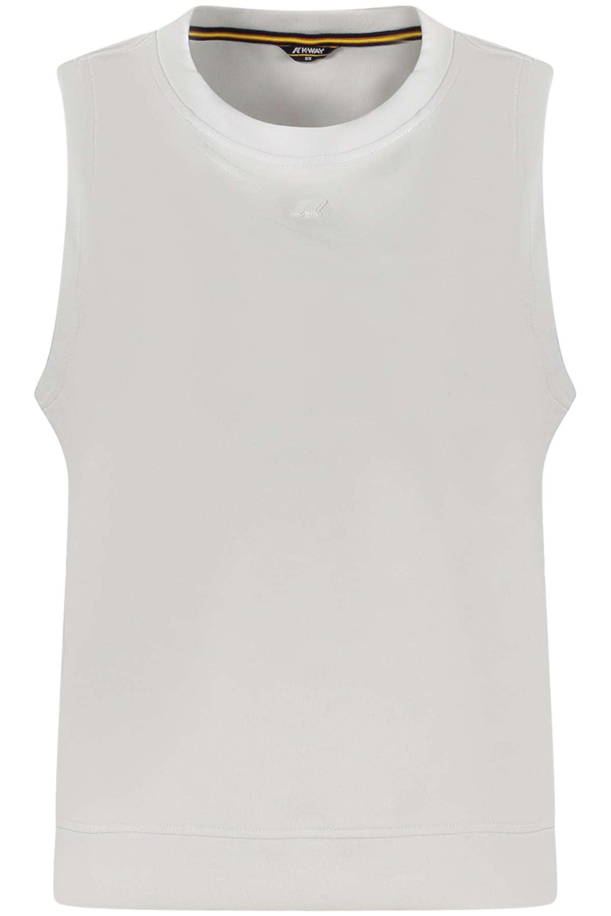 K-WAY WOMEN'S WHITE TANK TOP