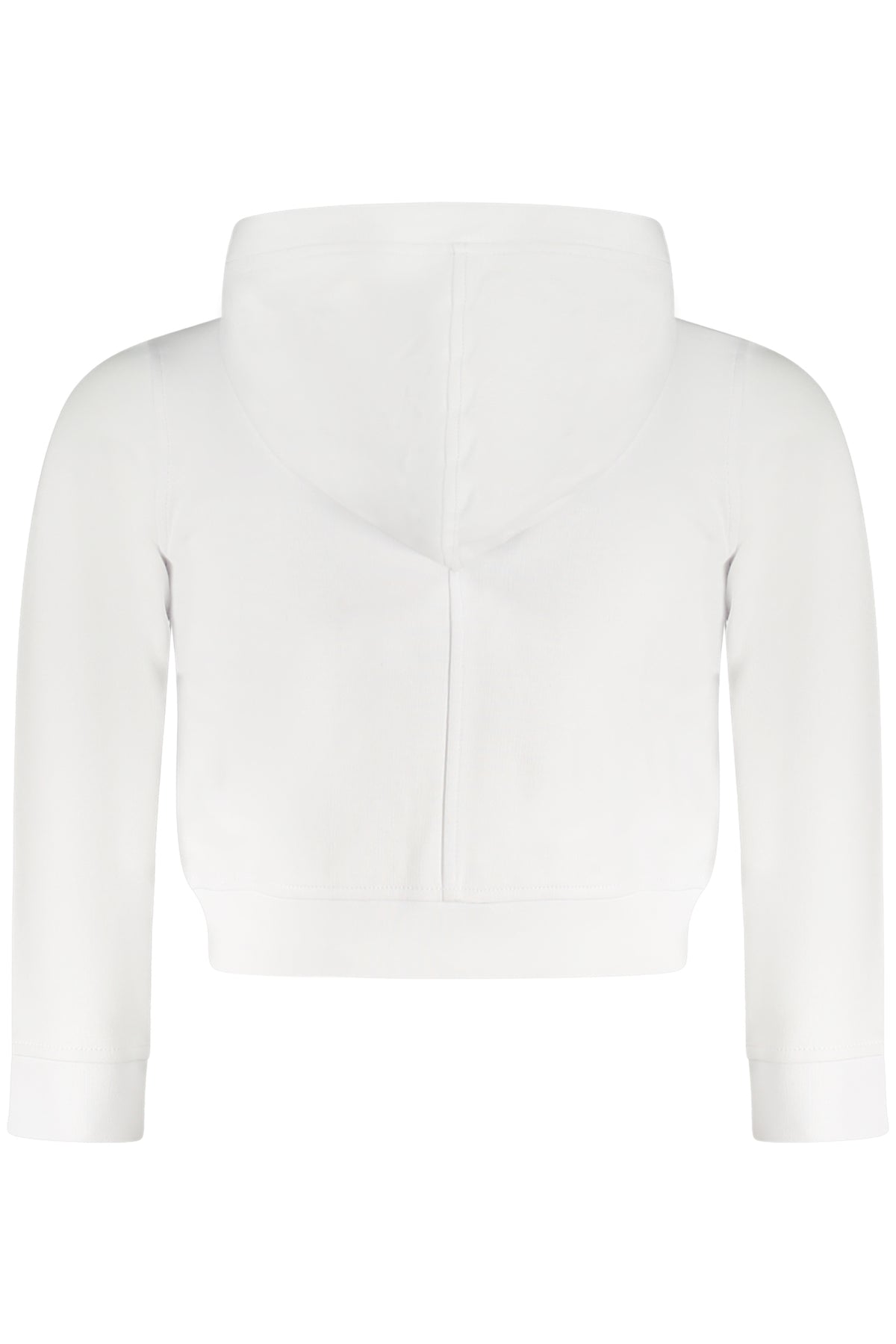 K-WAY ZIP-UP SWEATSHIRT FOR GIRLS WHITE