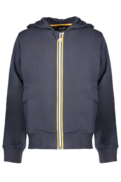 K-WAY ZIP SWEATSHIRT FOR CHILDREN BLUE