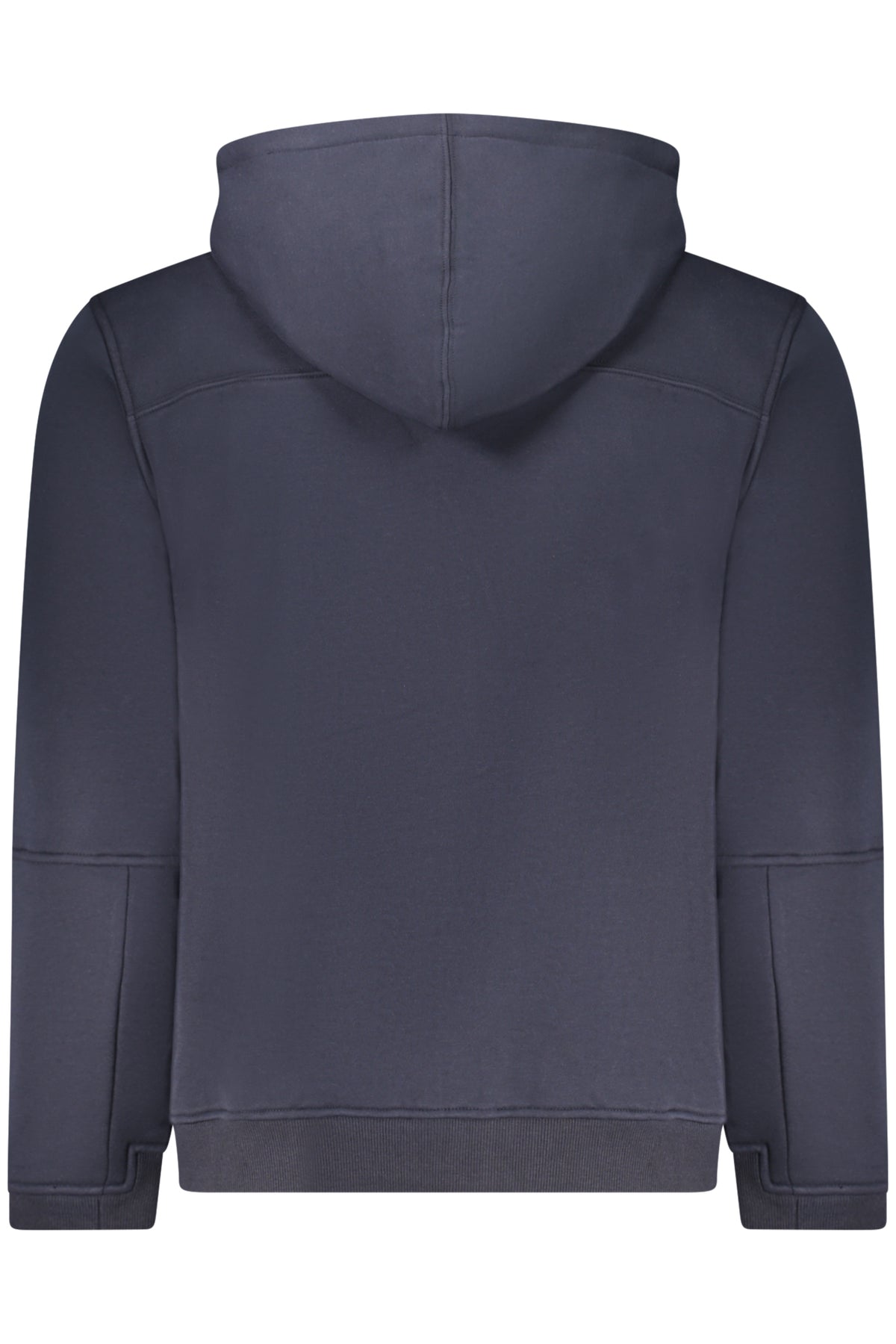 K-WAY MEN'S BLUE ZIP-UP SWEATSHIRT