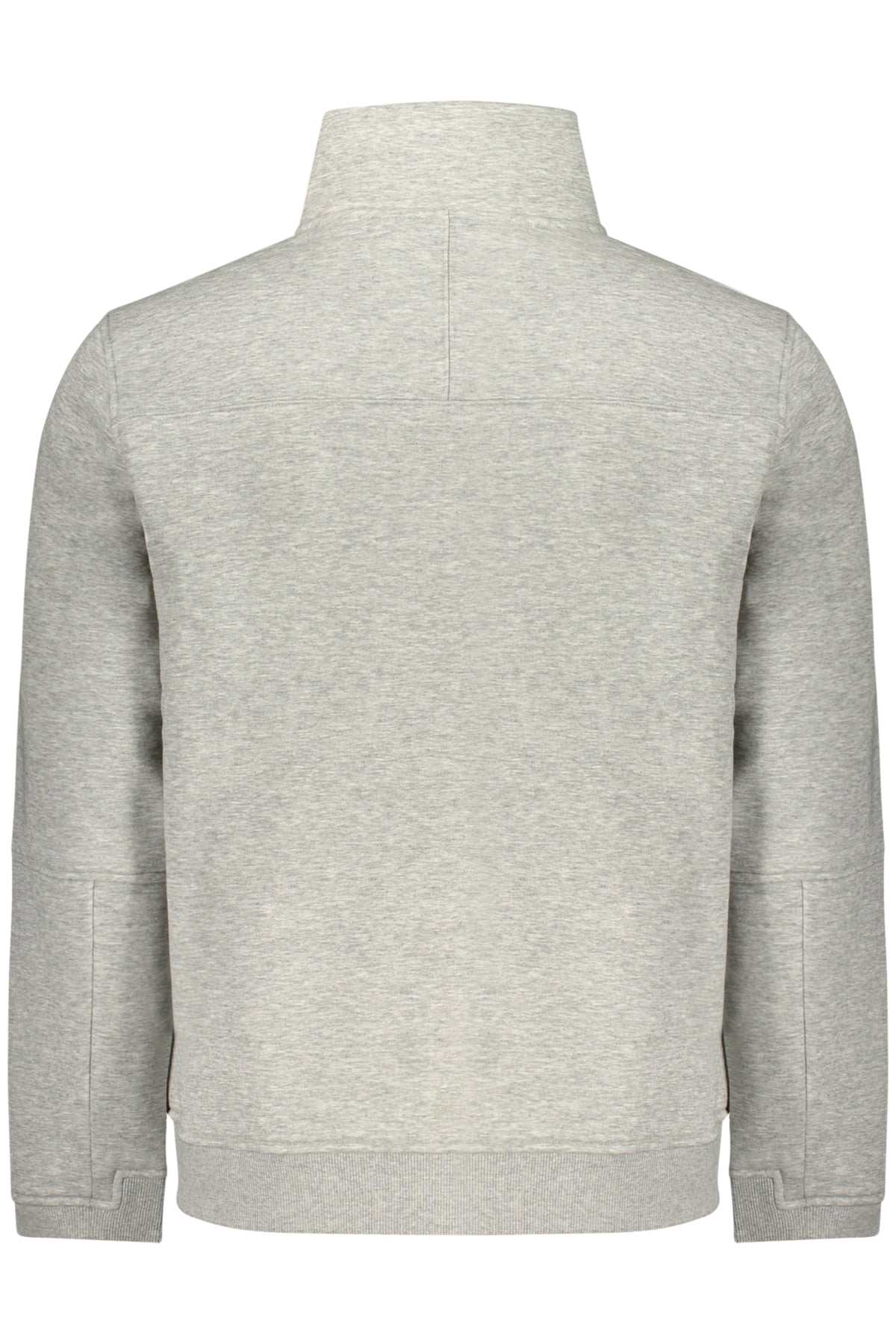 K-WAY MEN'S ZIPPED SWEATSHIRT GREY
