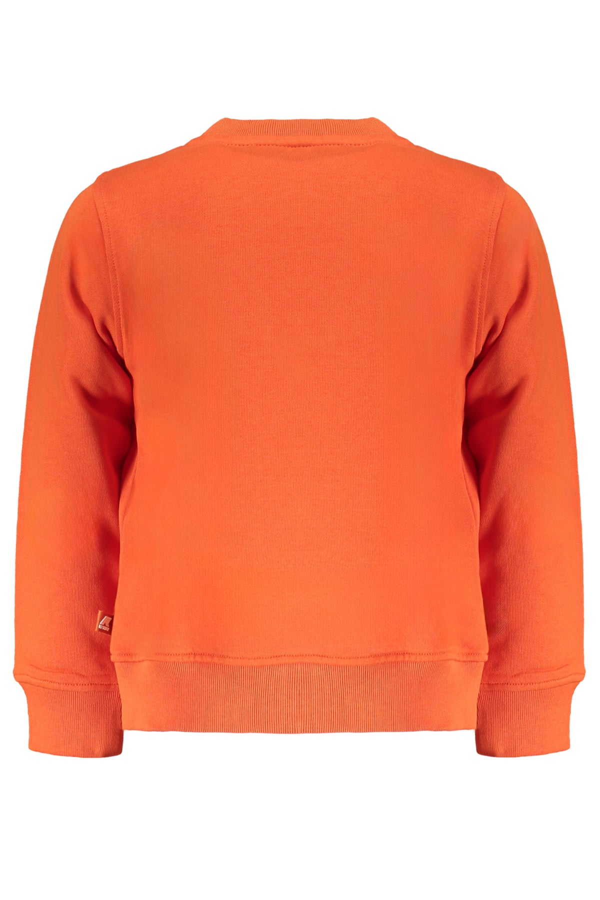 K-WAY ORANGE ZIPLESS SWEATSHIRT FOR CHILDREN