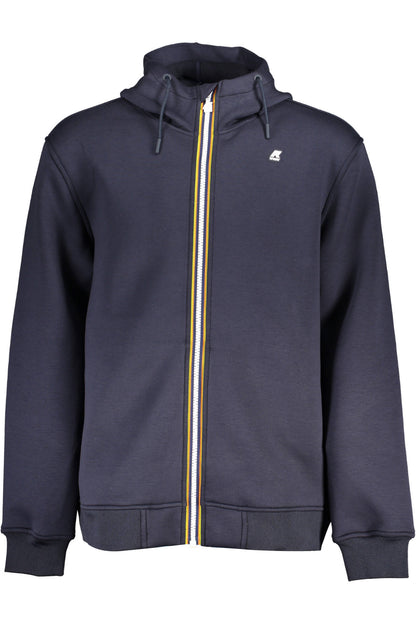 K-WAY MEN'S BLUE SPORTS JACKET