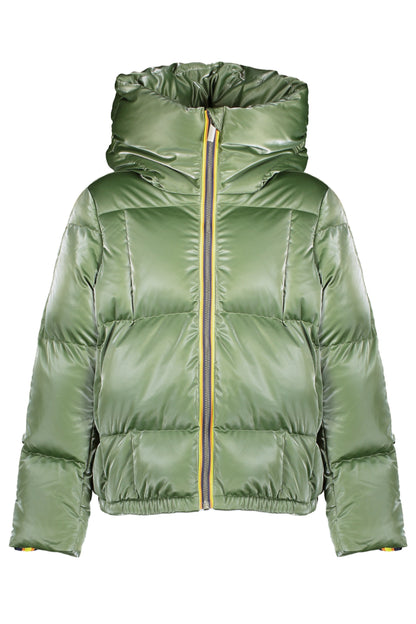 K-WAY GREEN JACKET FOR CHILDREN