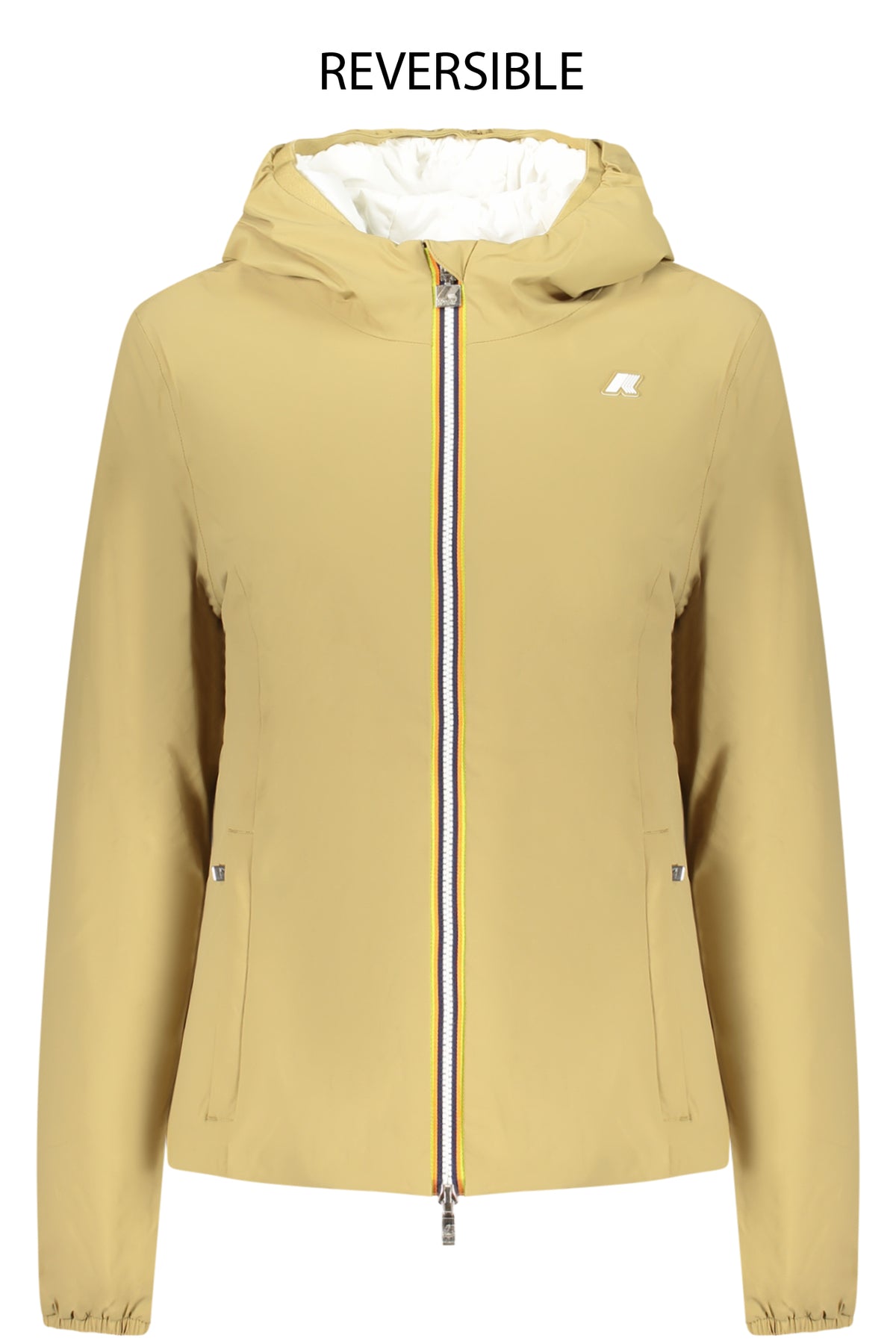 K-WAY WOMEN'S BEIGE JACKET