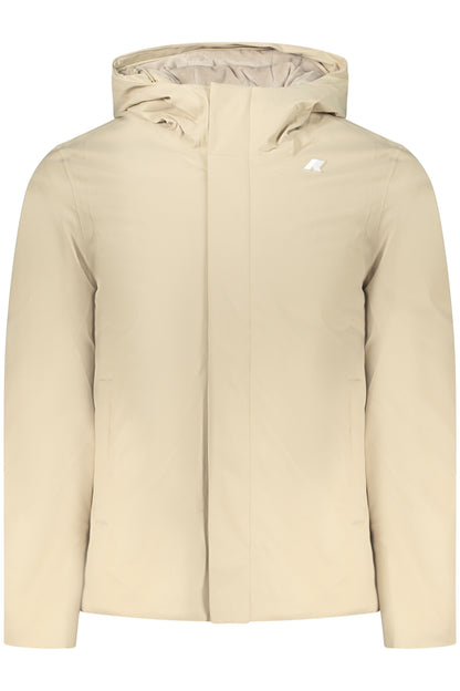 K-WAY MEN'S BEIGE JACKET