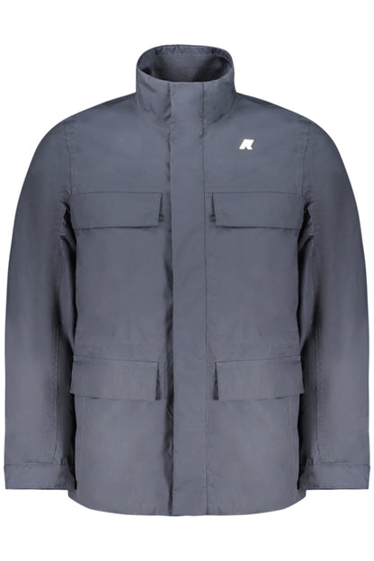 K-WAY MEN'S BLUE JACKET