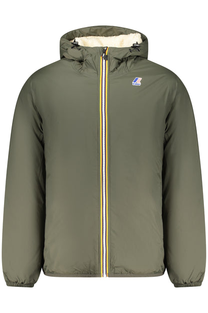 K-WAY MEN'S GREEN JACKET
