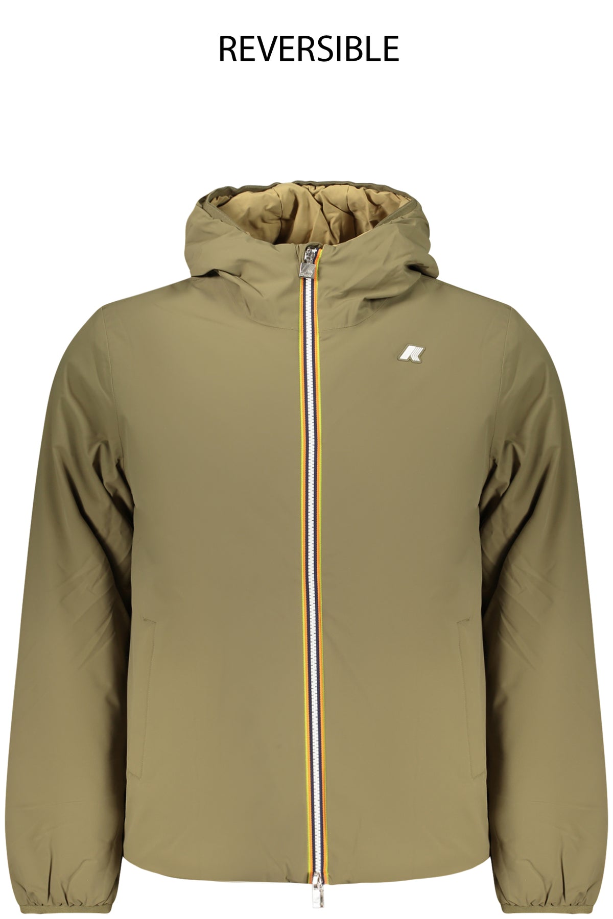 K-WAY MEN'S GREEN JACKET