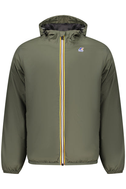 K-WAY MEN'S GREEN JACKET