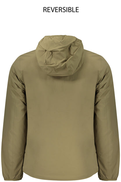 K-WAY MEN'S GREEN JACKET