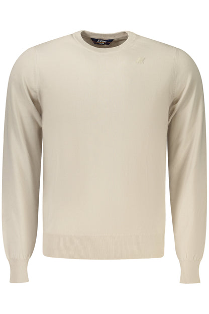 K-WAY MEN'S BEIGE SWEATER