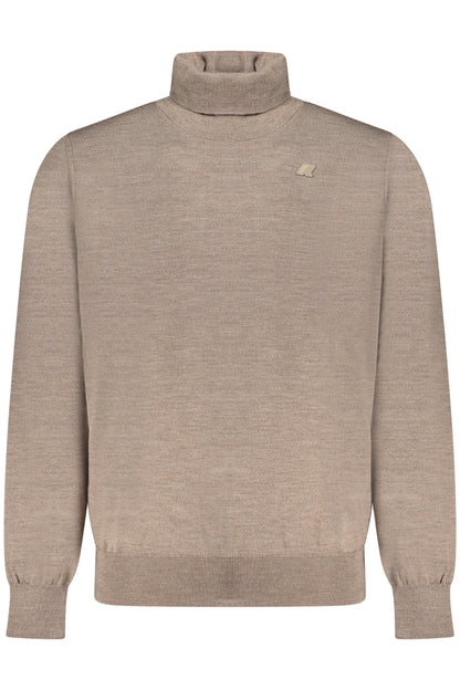 K-WAY MEN'S BROWN SWEATER