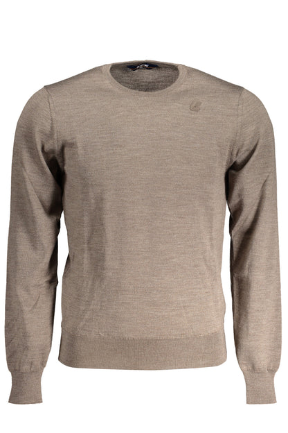 K-WAY BROWN MEN'S SWEATER