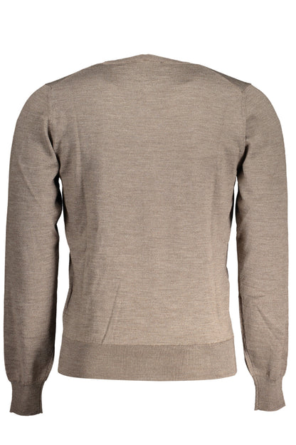 K-WAY BROWN MEN'S SWEATER