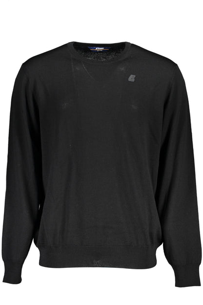 K-WAY MEN'S BLACK SWEATER