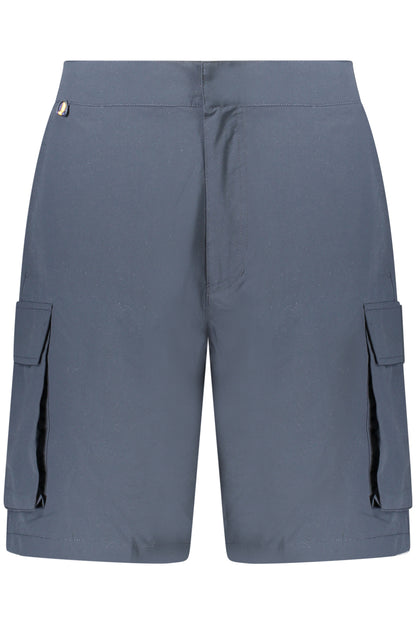 K-WAY MEN'S BERMUDA PANTS BLUE