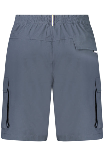 K-WAY MEN'S BERMUDA PANTS BLUE