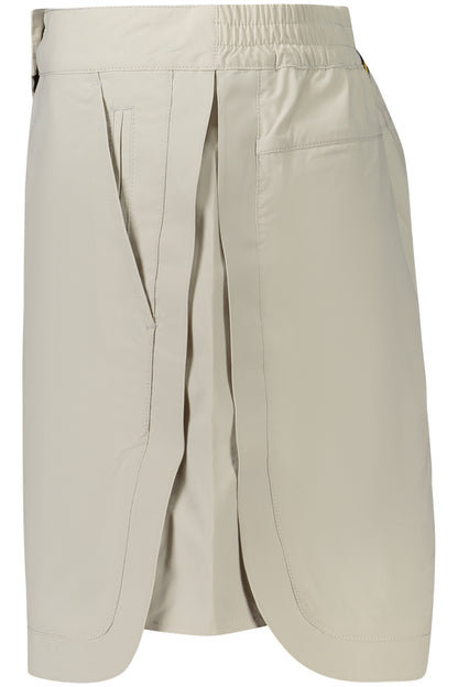 K-WAY BEIGE WOMEN'S SHORT PANTS
