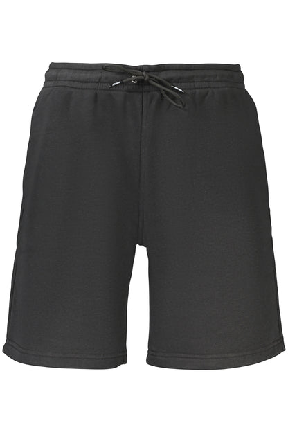 K-WAY MEN'S BLACK SHORT TRACKSUIT TROUSERS