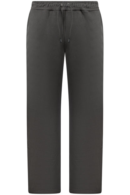 K-WAY MEN'S LONG TRACKSUIT TROUSERS BLACK