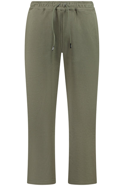 K-WAY MEN'S LONG TRACKSUIT TROUSERS GREEN