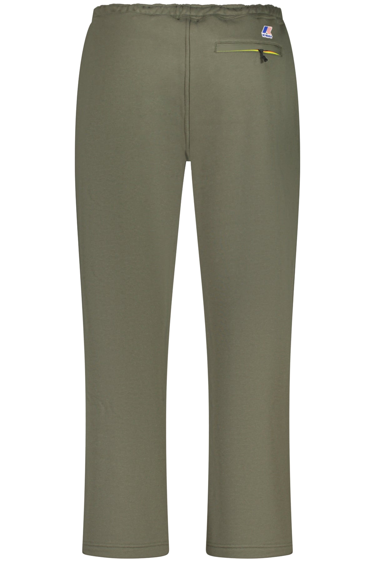 K-WAY MEN'S LONG TRACKSUIT TROUSERS GREEN