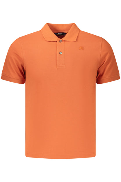 K-WAY MEN'S SHORT-SLEEVE POLO SHIRT ORANGE