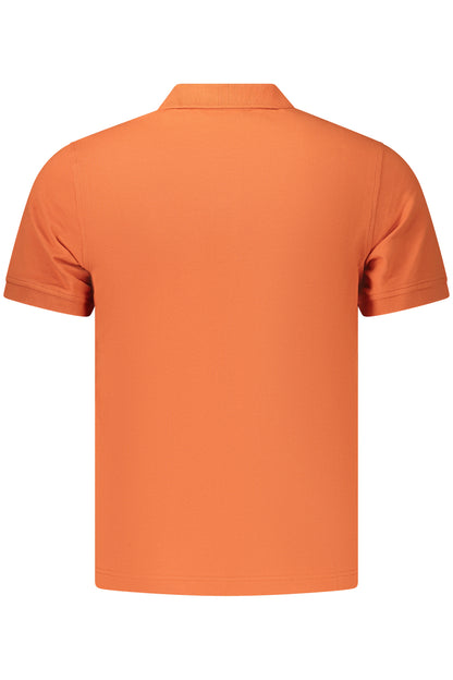 K-WAY MEN'S SHORT-SLEEVE POLO SHIRT ORANGE