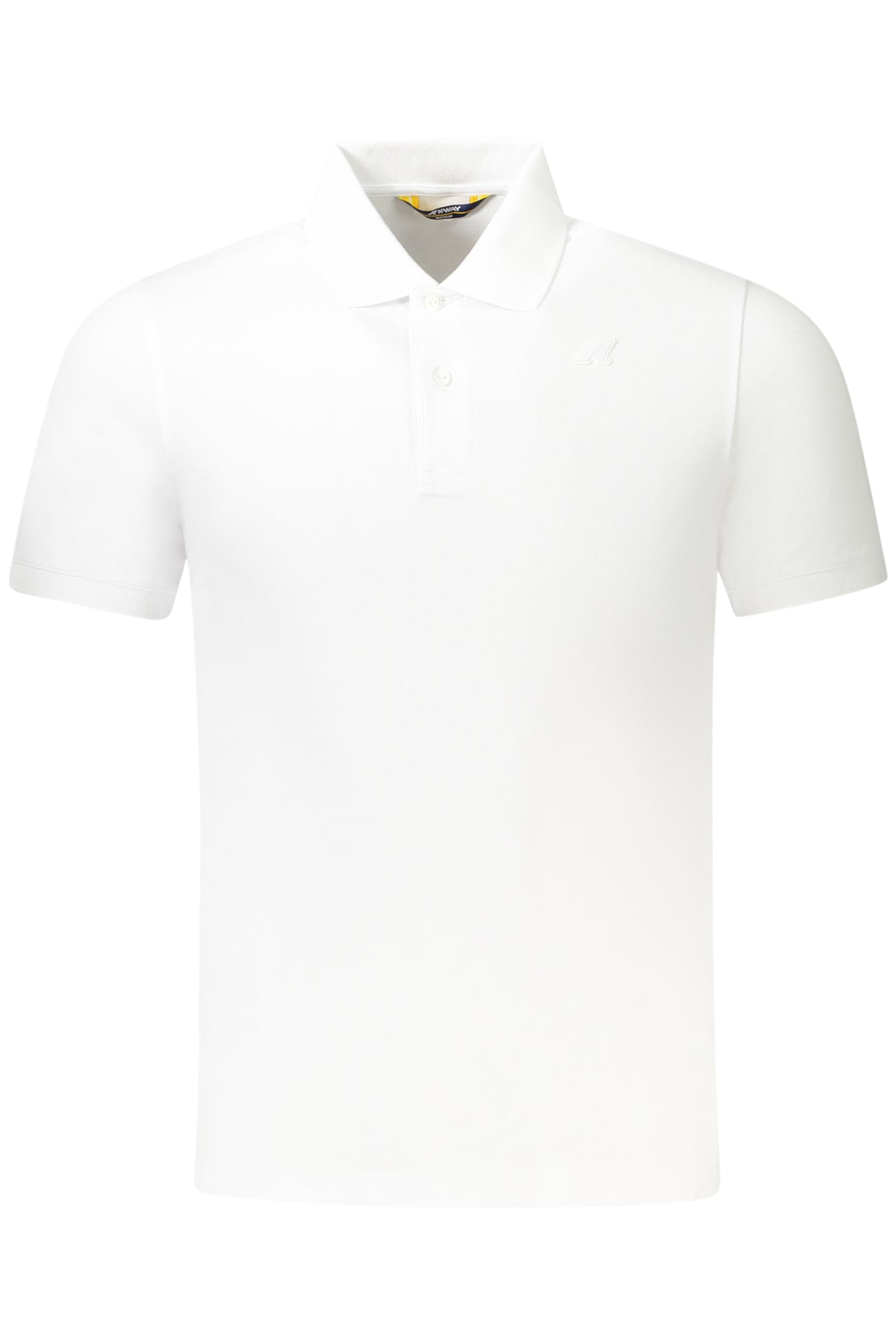 K-WAY POLO SHORT SLEEVES MEN WHITE