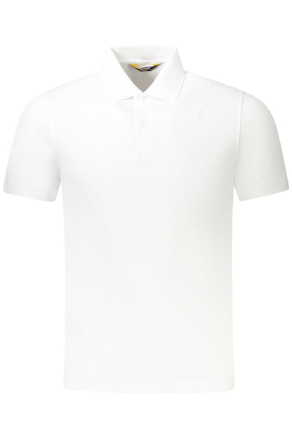 K-WAY POLO SHORT SLEEVES MEN WHITE