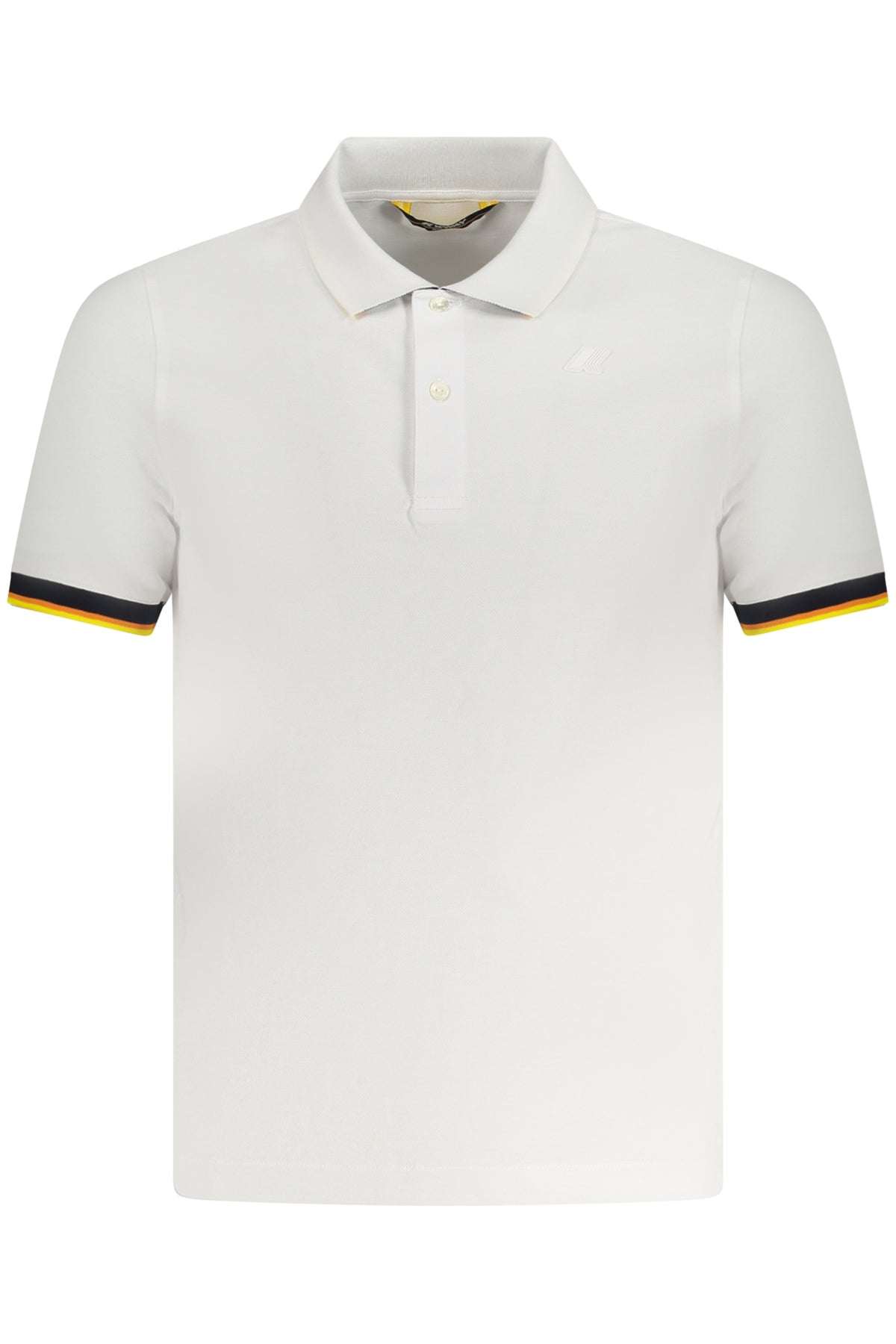 K-WAY POLO SHORT SLEEVES MEN WHITE
