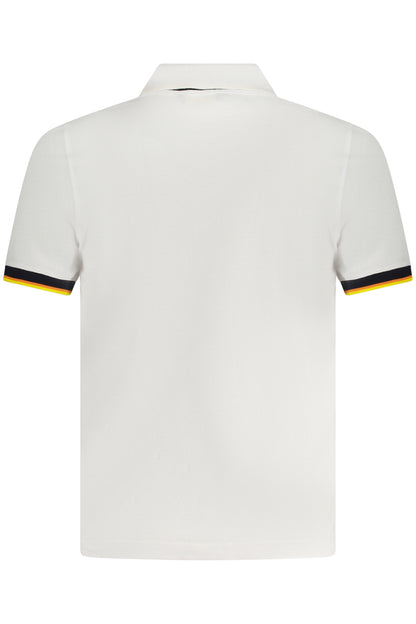 K-WAY POLO SHORT SLEEVES MEN WHITE