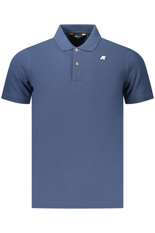 K-WAY MEN'S SHORT-SLEEVE POLO SHIRT BLUE