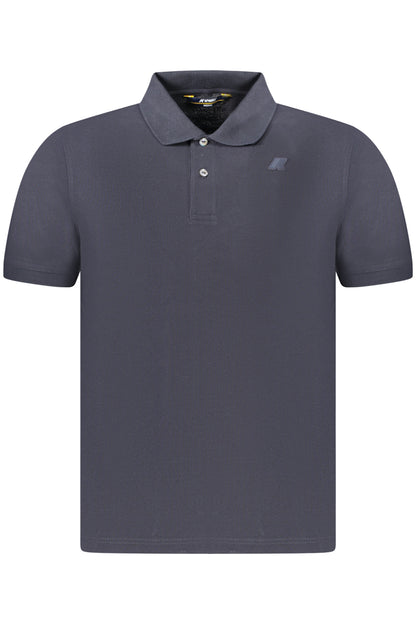 K-WAY POLO SHORT SLEEVE MEN BLUE