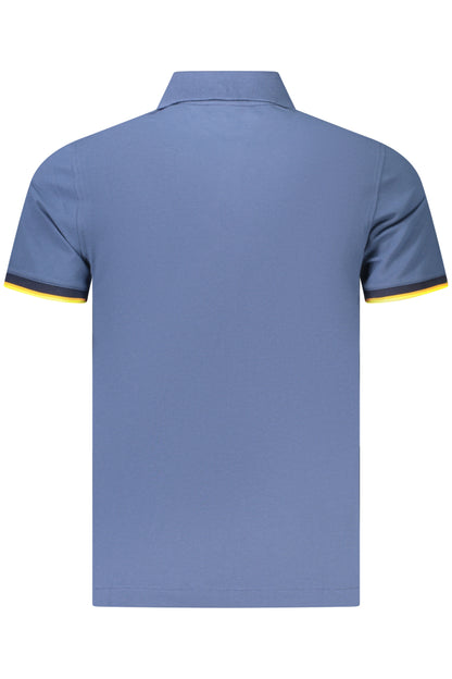 K-WAY MEN'S SHORT-SLEEVE POLO SHIRT BLUE