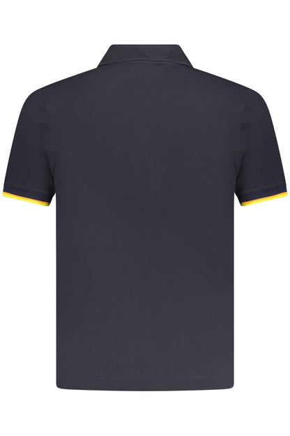 K-WAY POLO SHORT SLEEVE MEN BLUE