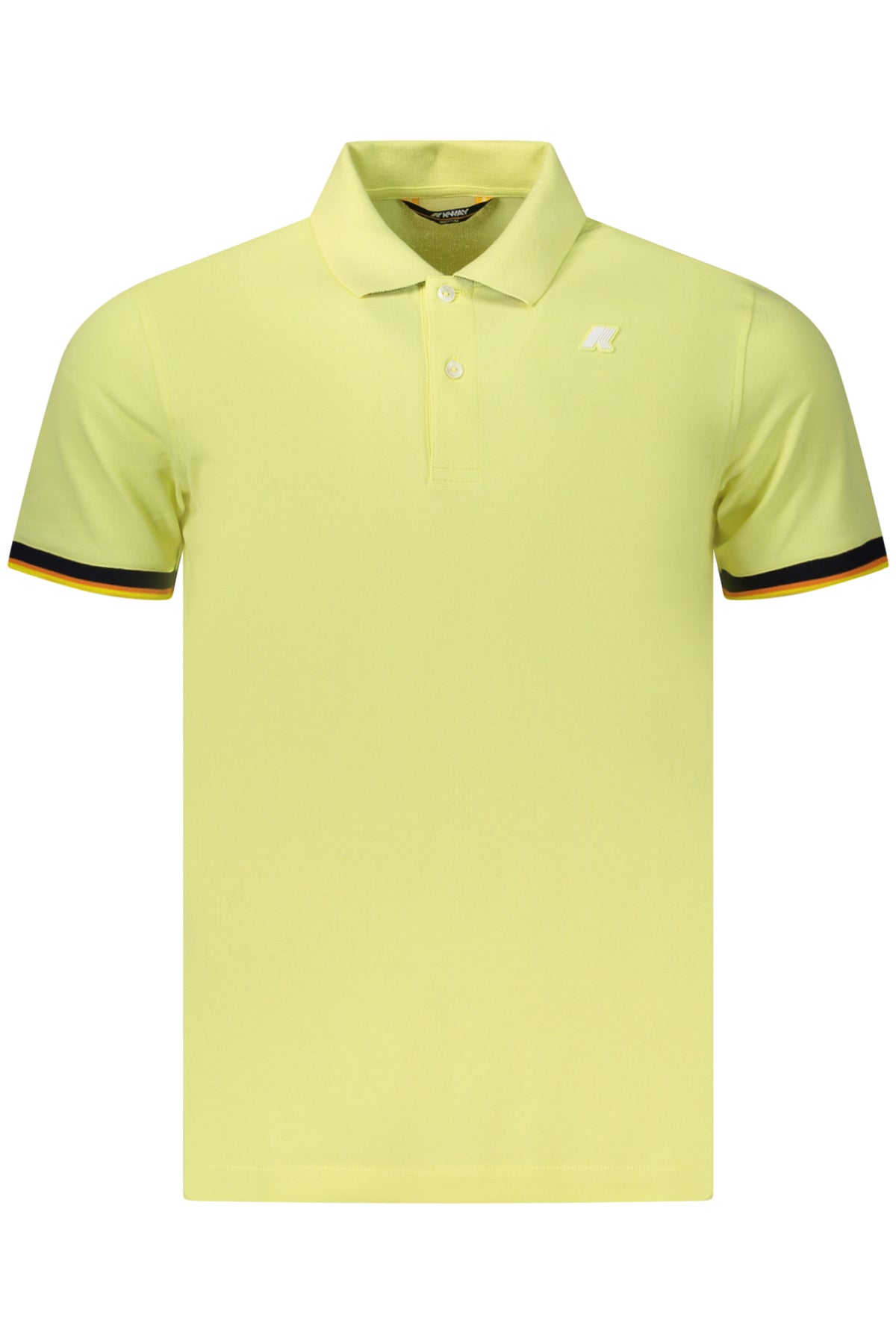 K-WAY MEN'S SHORT-SLEEVE POLO SHIRT YELLOW