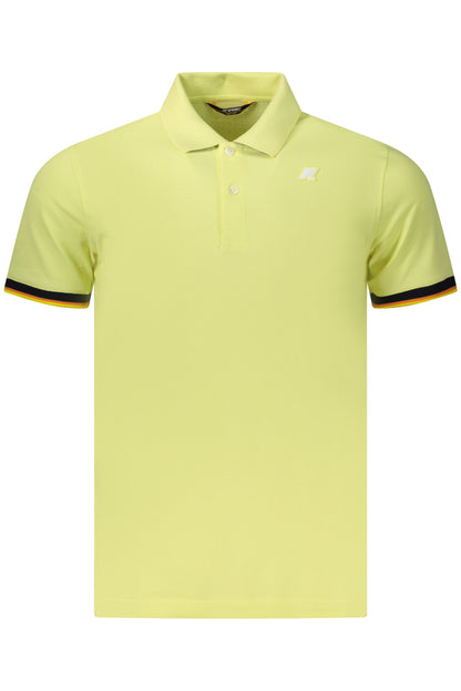 K-WAY MEN'S SHORT-SLEEVE POLO SHIRT YELLOW