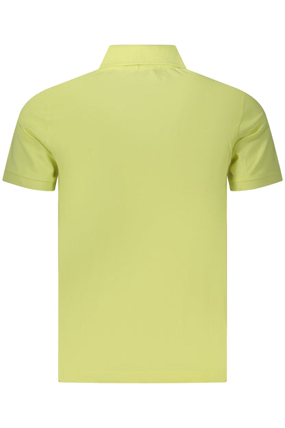 K-WAY MEN'S SHORT-SLEEVE POLO SHIRT YELLOW